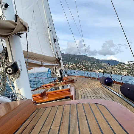 Charming Boat In Sanremo, With Sea View