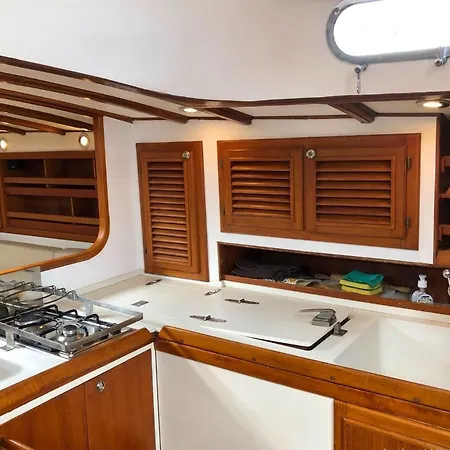 Charming Boat In Sanremo, With Sea View