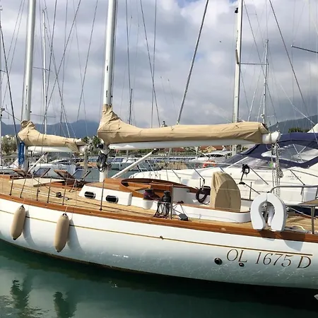 Charming Boat In Sanremo, With Sea View
